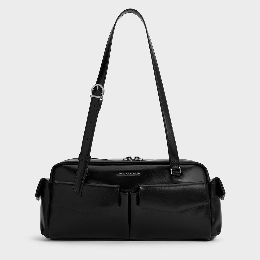 CHARLES & KEITH Rachel レイチェル イロンゲイテッドマルチポケット