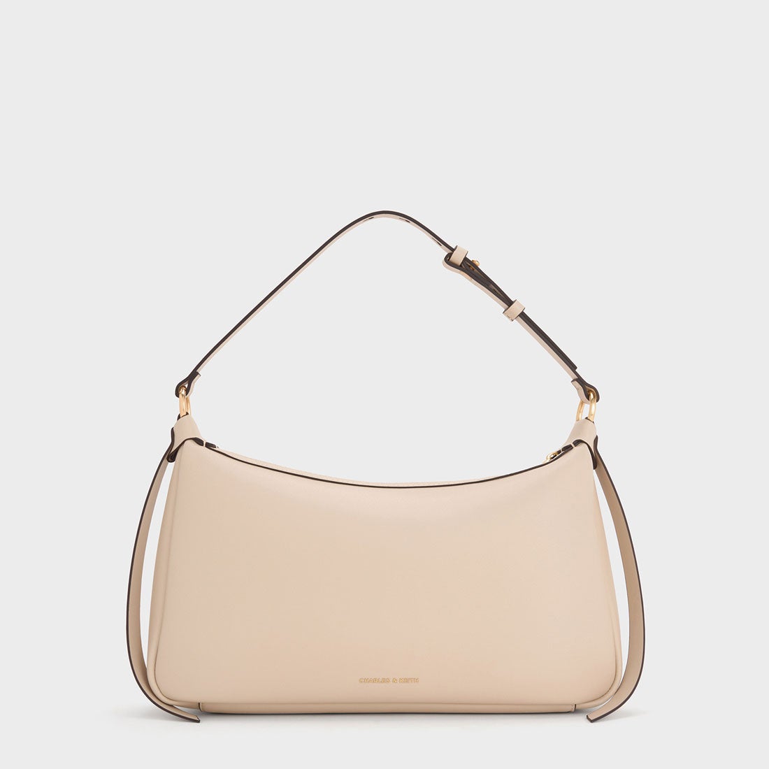 CHARLES & KEITH Calla カルラ ショルダーバッグ （Oat