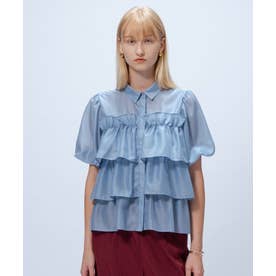 リップサービス LIP SERVICE ツイードリボンオフショルトップス