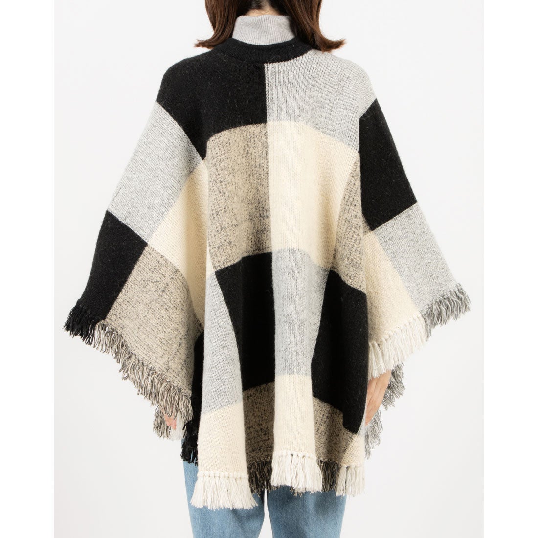 クラネ CLANE WIDE CHECK PONCHO （MIX） - ファッション通販 MAGASEEK