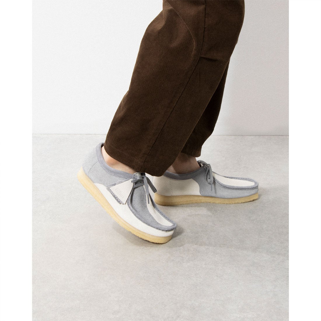 Wallabee / メンズ ワラビー（ブラックスエード） -Clarks (クラークス