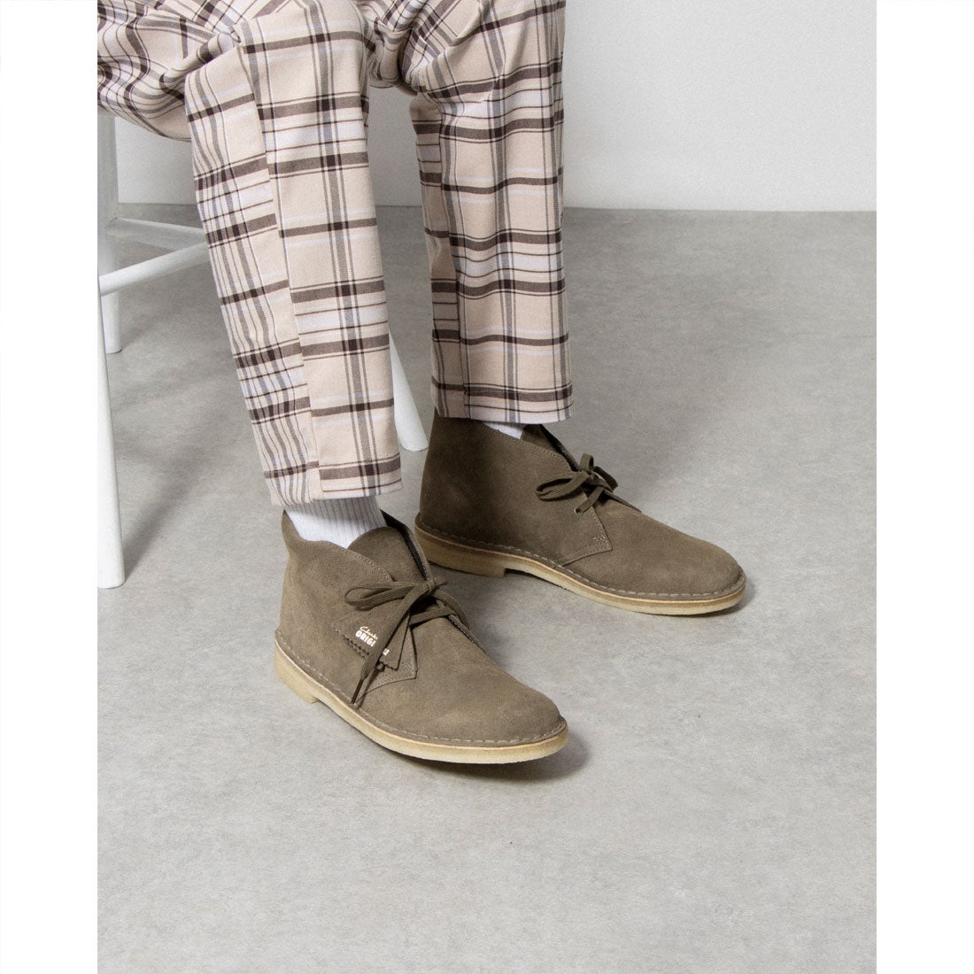 メンズ デザートブーツ / Desert Boot（サンドスエード） -Clarks