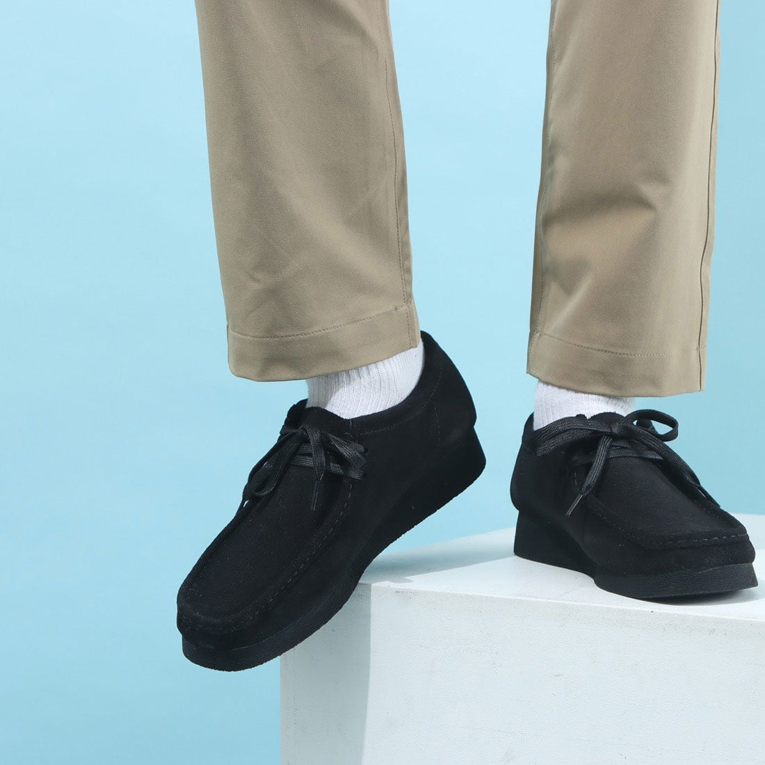 Clarks Wallabee 2 / メンズ ワラビー2 （ブラックスエード