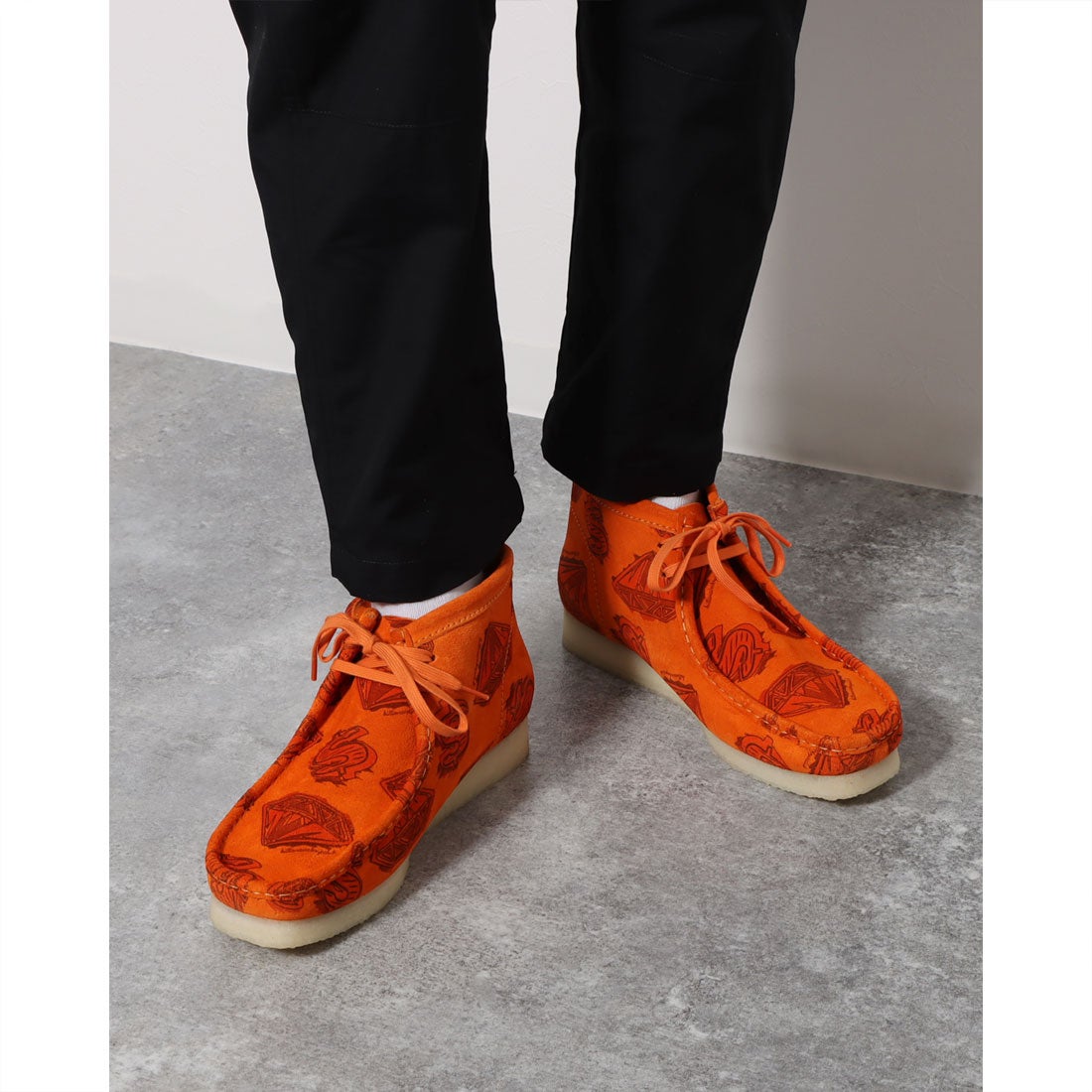 X One School | Wallabee Boot / メンズ ワラビーブーツ （ブラック