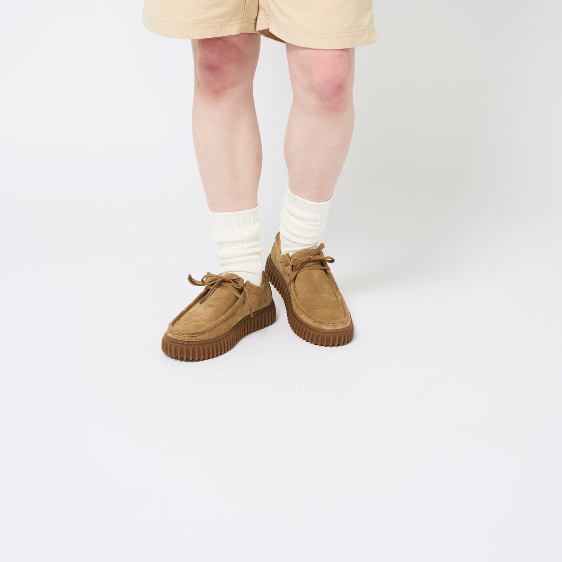 Torhill Lo / トーヒルロー （ダークサンドスエード） -Clarks