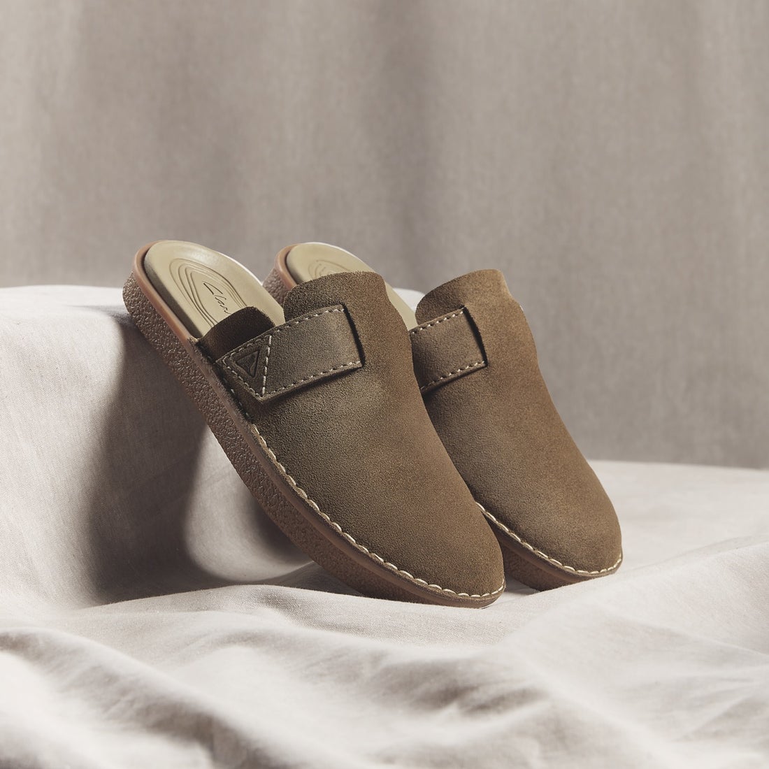 Clarks Litton Mule / リットンミュール （オークウッドスエード