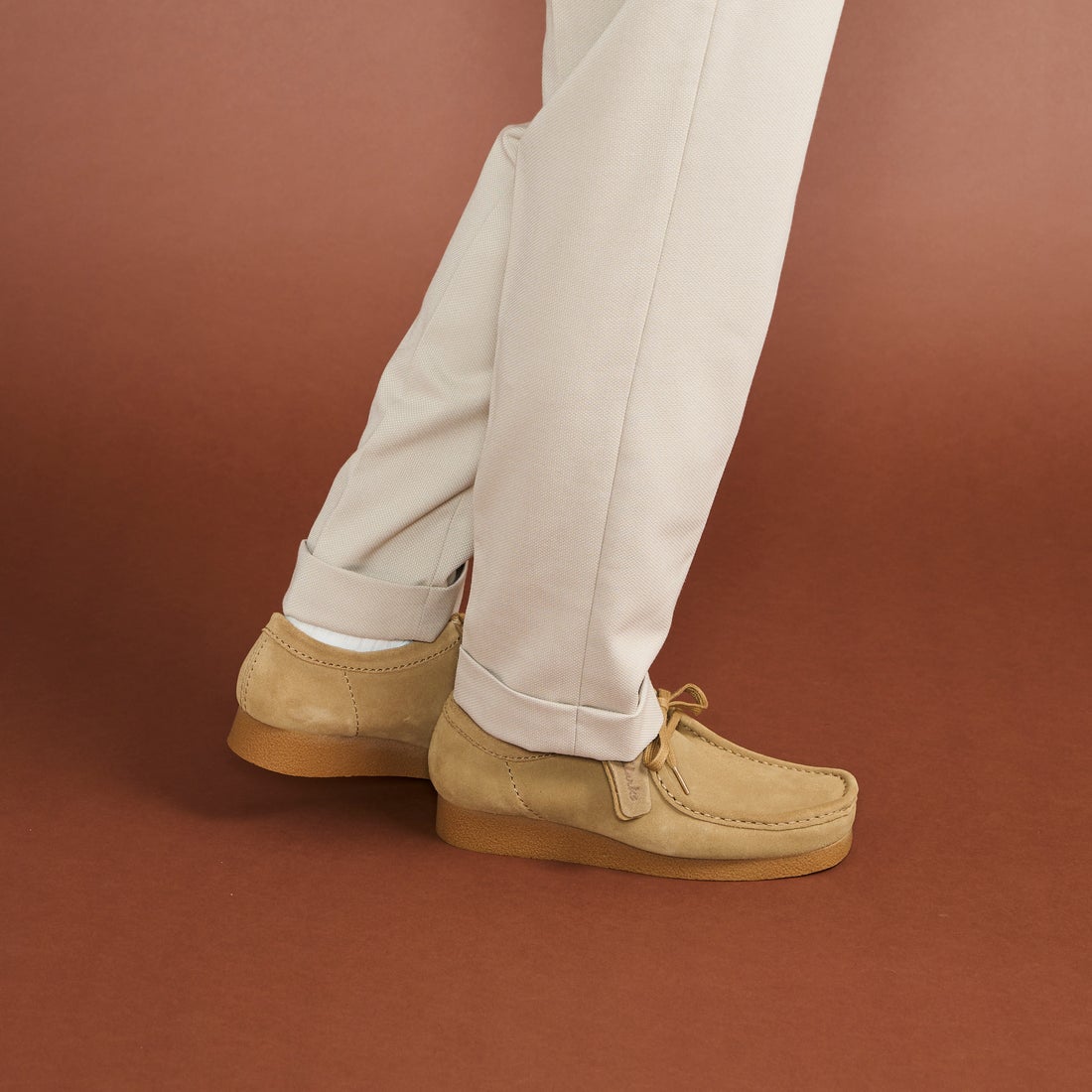 Clarks WallabeeEVO / ワラビーエヴォ （ダークサンドスエード） -靴