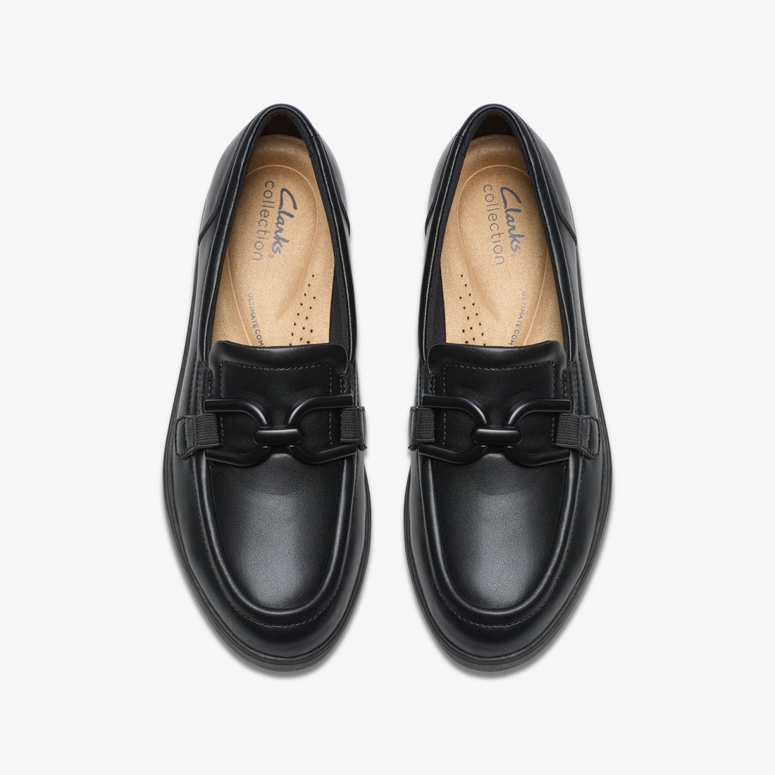 Zylah Top / ザイラトップ （ブラックレザー） -Clarks (クラークス