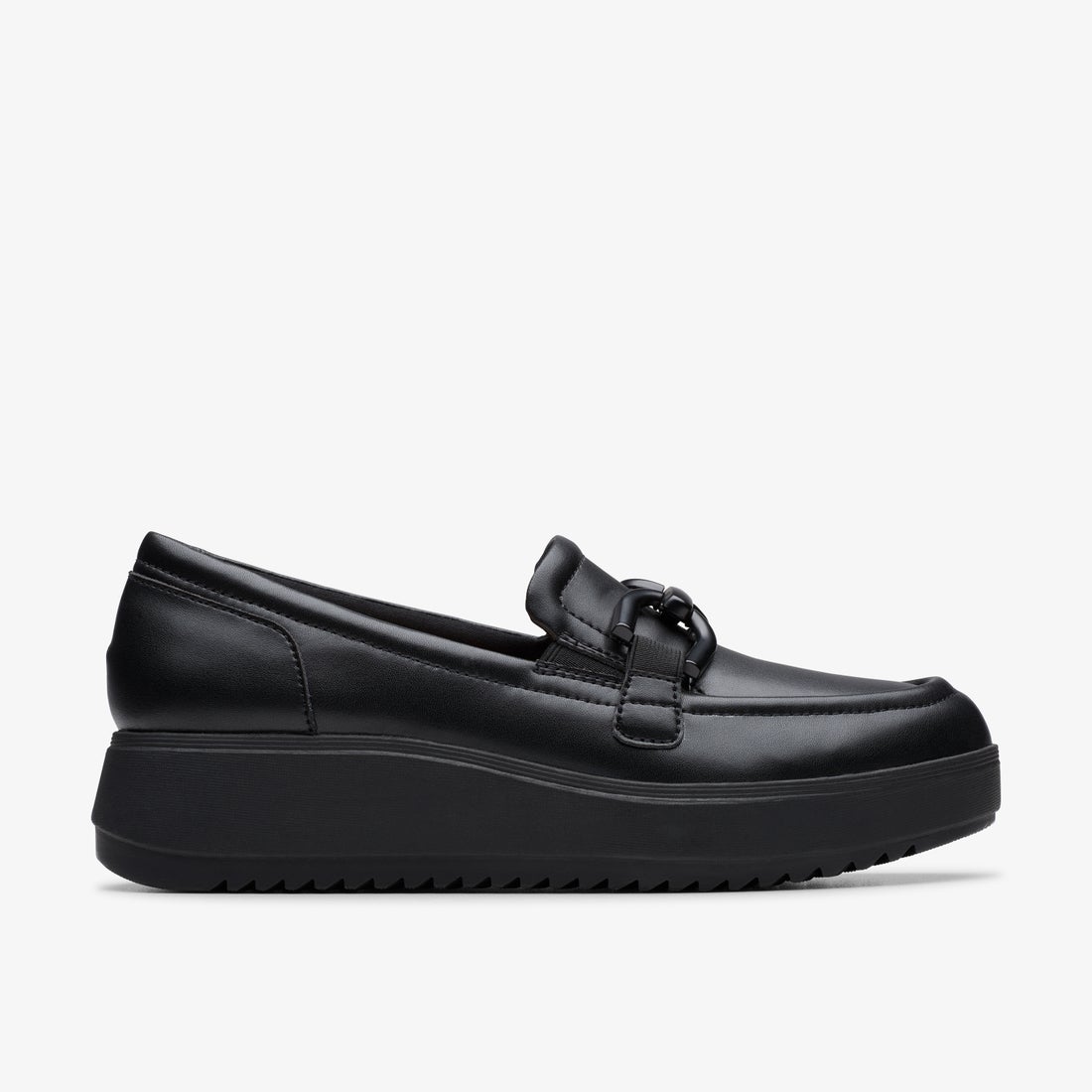 クラークス Clarks Zylah Top / ザイラトップ （ブラックレザー） -靴