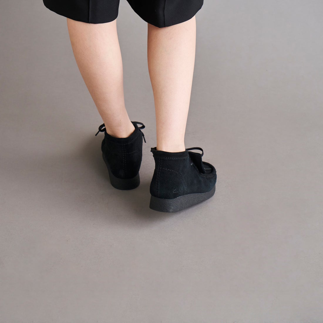 WallabeeEVOBt / レディース ワラビーエヴォブーツ （ブラックスエード