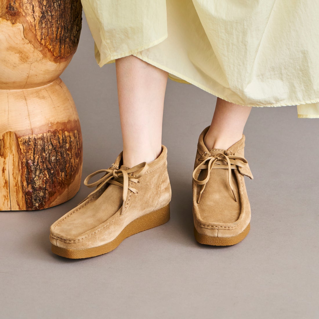 WallabeeEVOBt / レディース ワラビーエヴォブーツ （ダークサンド