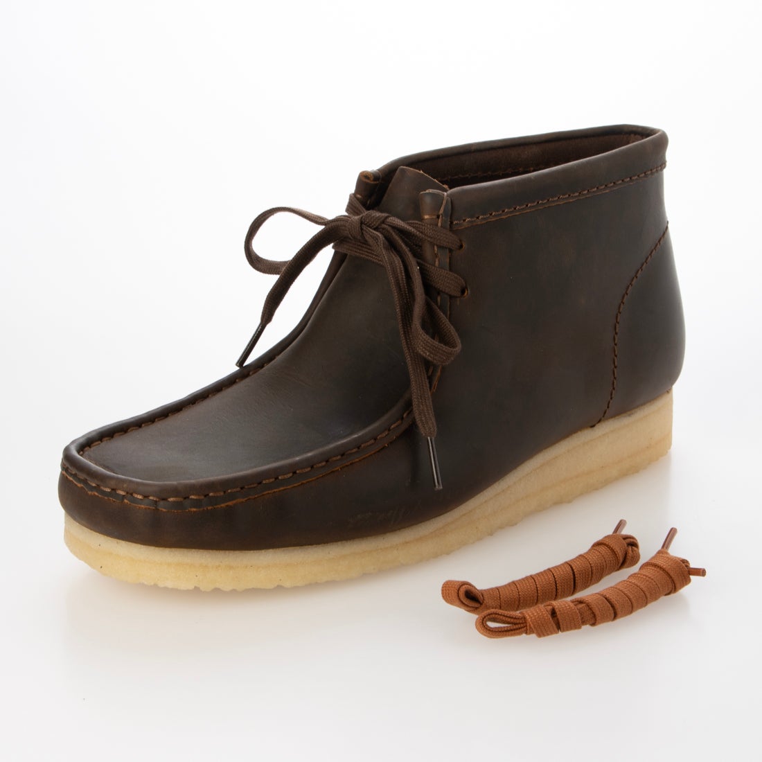 Wallabee Boot / メンズ ワラビーブーツ （ビーズワックス） -Clarks