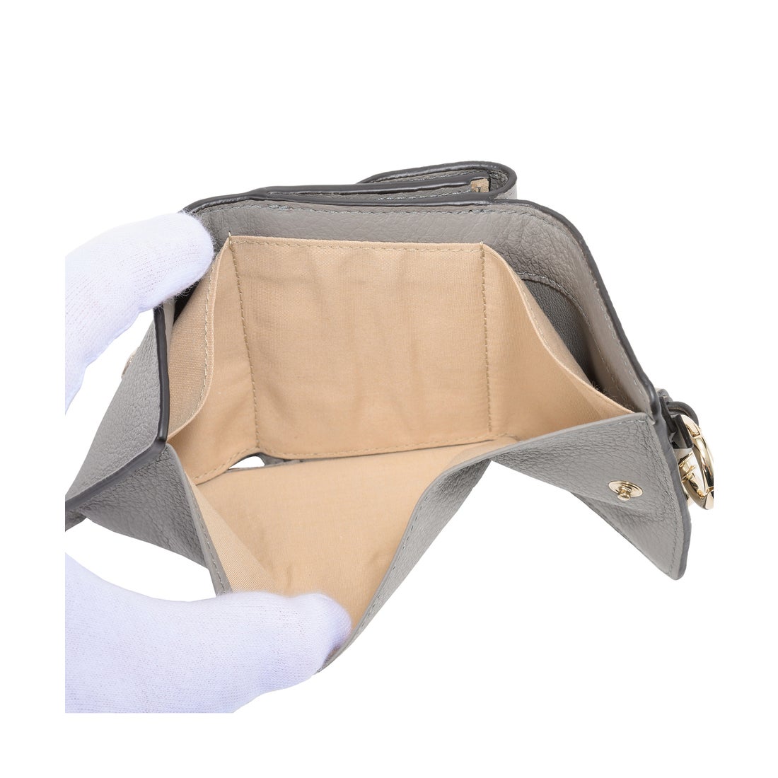 クロエ Chloe Chloe クロエ 3つ折り財布 CHC21WP946F57 053 （カシミア