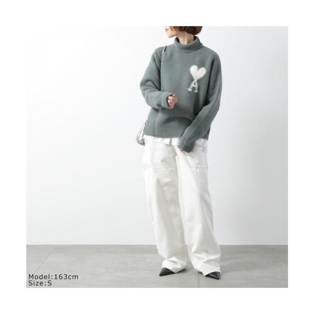 アミパリス Ami Paris ami paris セーター UKS425.KN0032 ニット