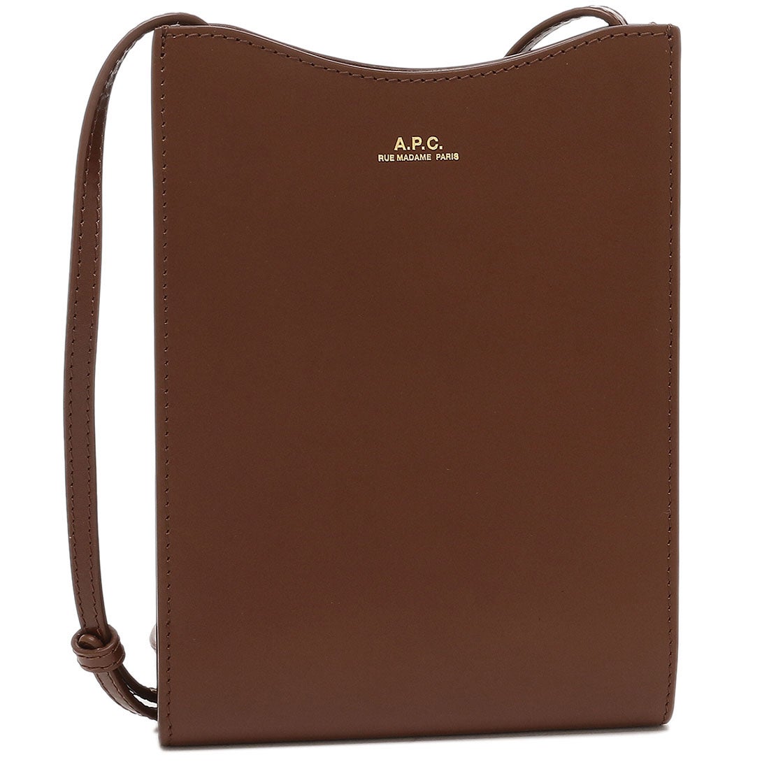 アーペーセー A.P.C. ショルダーバッグ ブラウン メンズ レディース