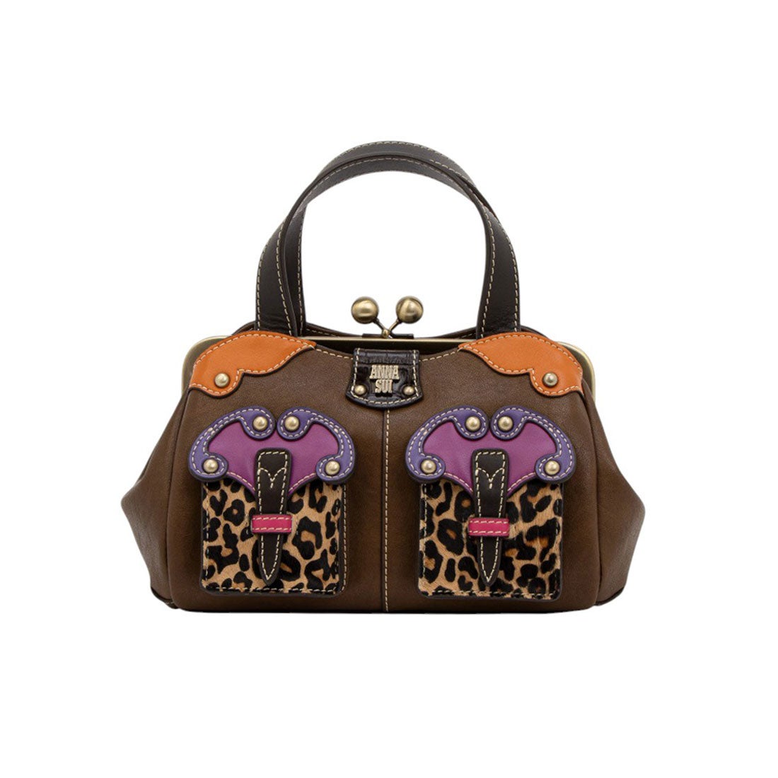 アナスイ ANNA SUI キャロル （店舗限定）2WAYハンドバッグ （ブラウン