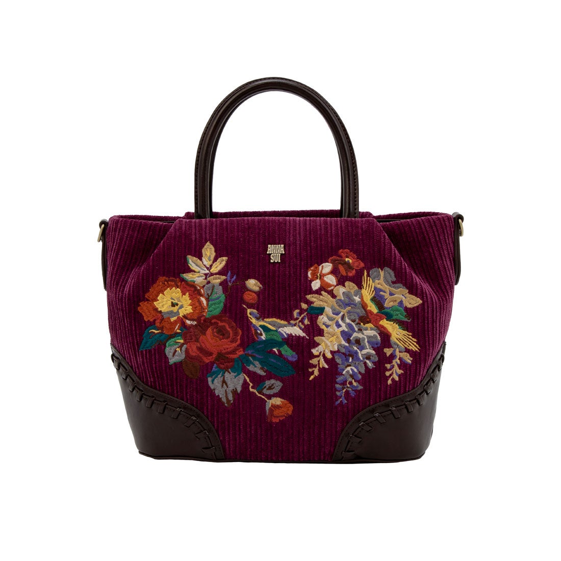アナスイ ANNA SUI マデリーン 2WAYショルダーバッグ （ボルドー