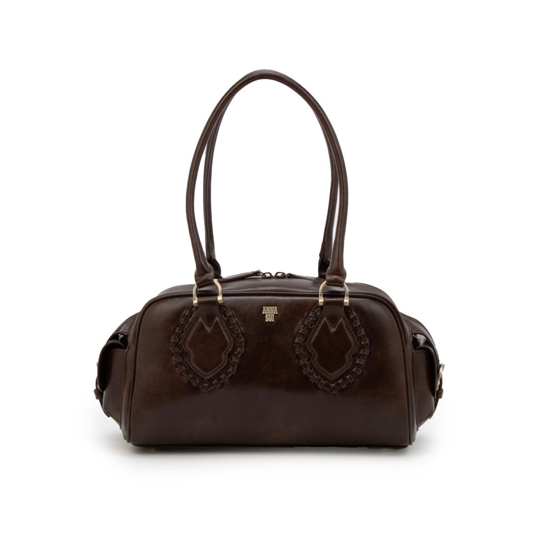 アナスイ ANNA SUI ジーナ ハンドバッグ （ブラウン） -人気ブランドの