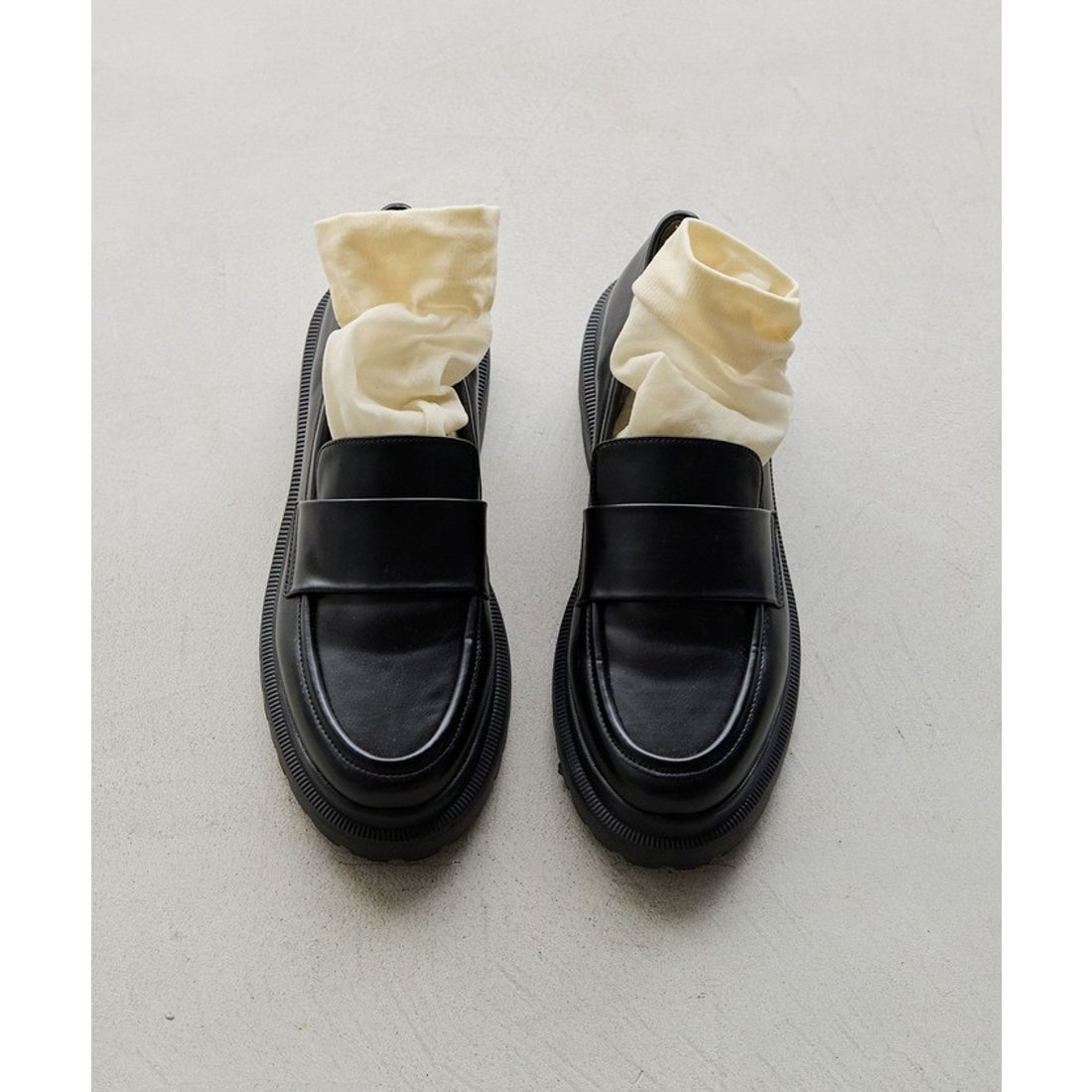 アダム エ ロペ ADAM ET ROPE' 晴雨兼用ベーシックローファー/撥水