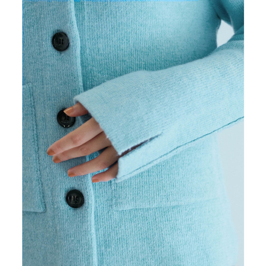 アダム エ ロペ ADAM ET ROPE' 【洗える】アウターライクカーディガン