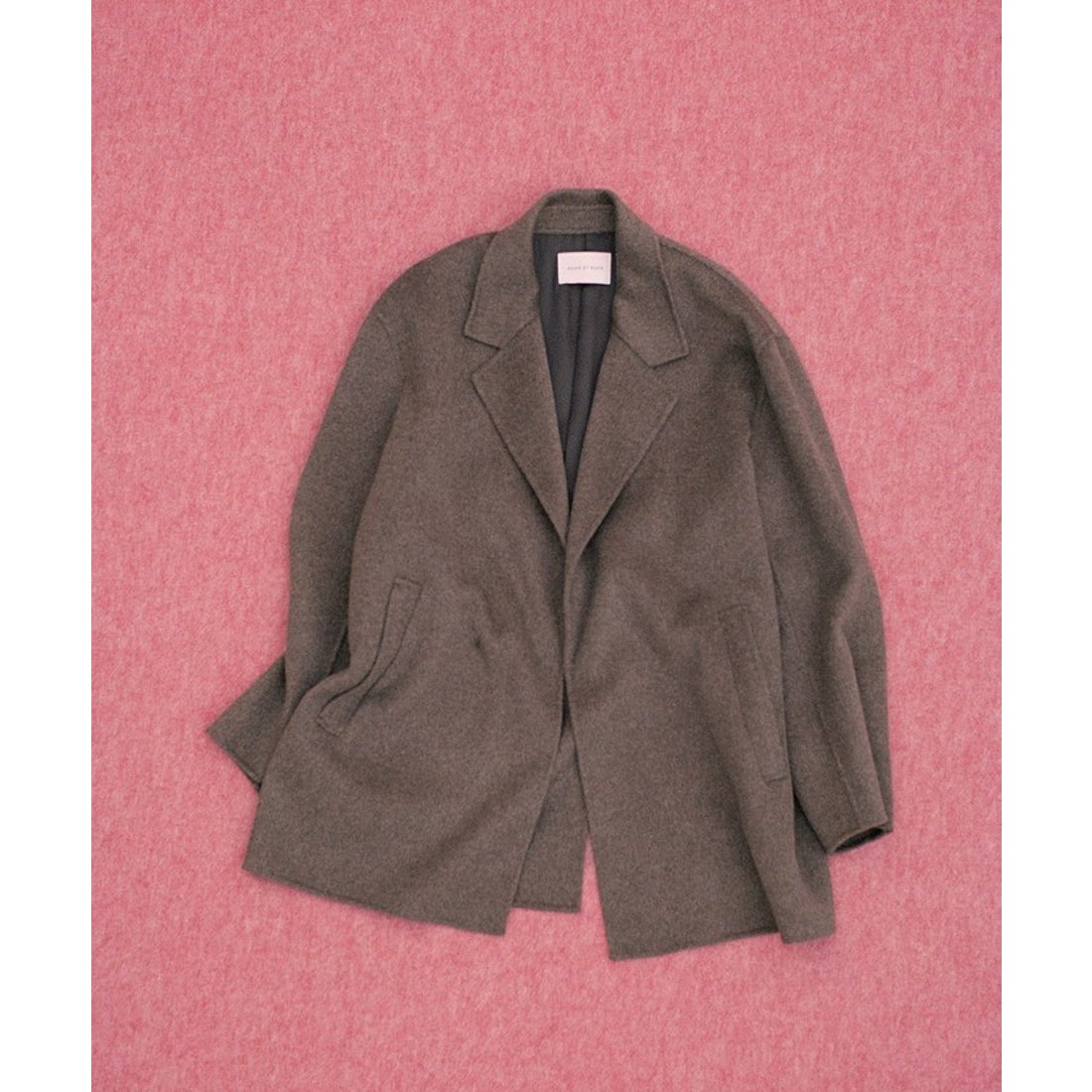 アダム エ ロペ ADAM ET ROPE' Super120'sリバージャケットコート