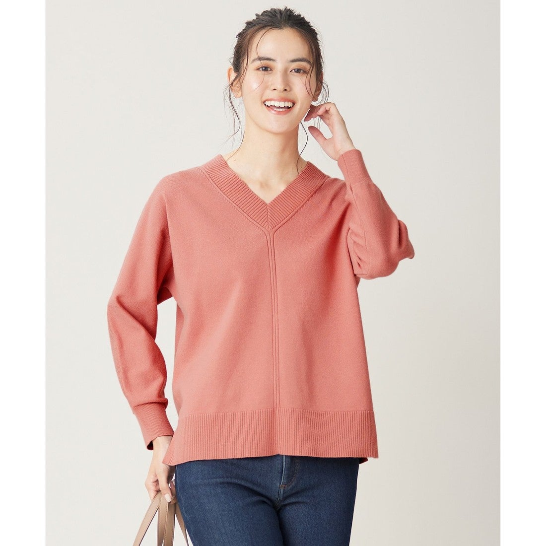 ディオール サーモンピンクセーター ディオール サーモンピンク