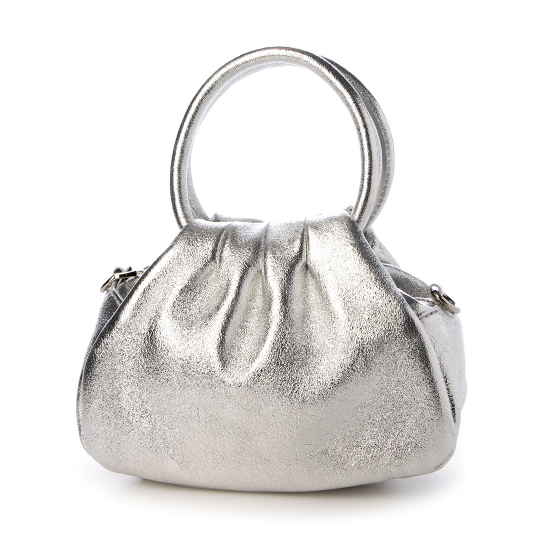 アンドレアカルドネ Andrea Cardone レザーハンドルミニバッグ