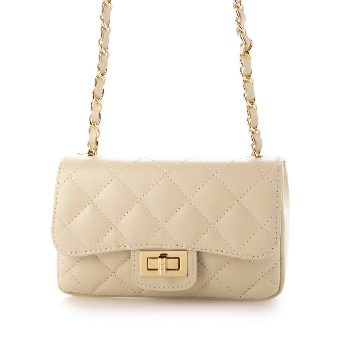 アンドレアカルドネ Andrea Cardone キルティングショルダーバッグ