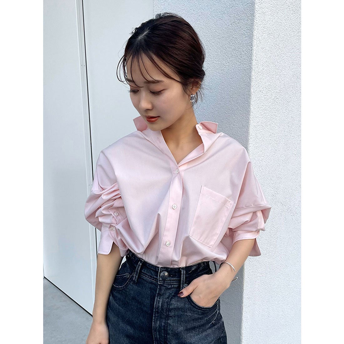 アニュアンス anuans スタンダードシャツ （PINK） - ファッション通販