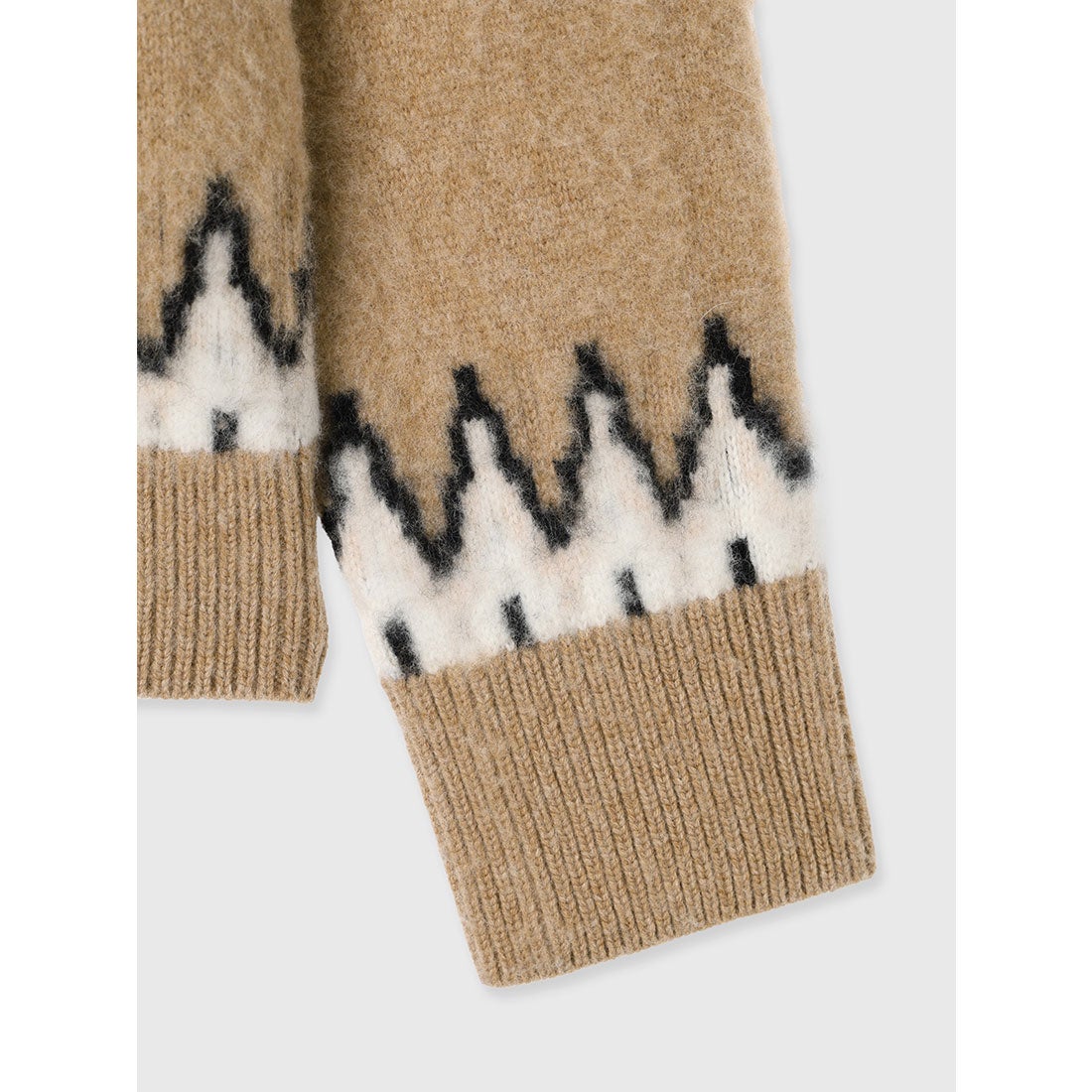 アニュアンス anuans ノルディックニットカーディガン （BEIGE