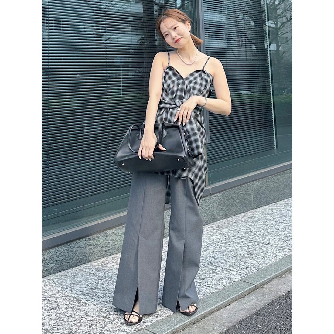 アニュアンス anuans マルチウェイオーバーシャツ （WHITE