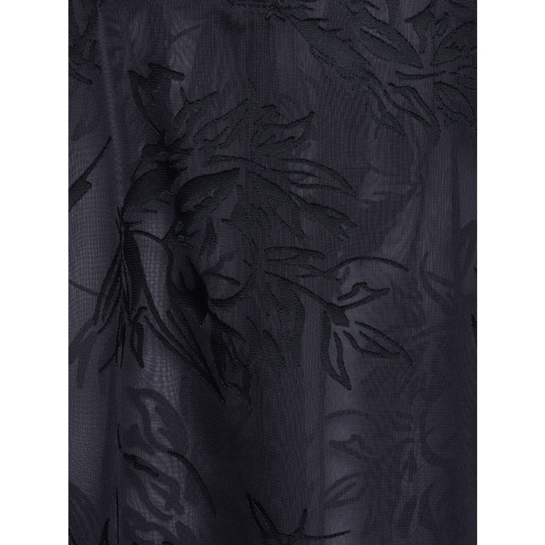 アニュアンス anuans スキッパーネックオパールブラウス （NAVY