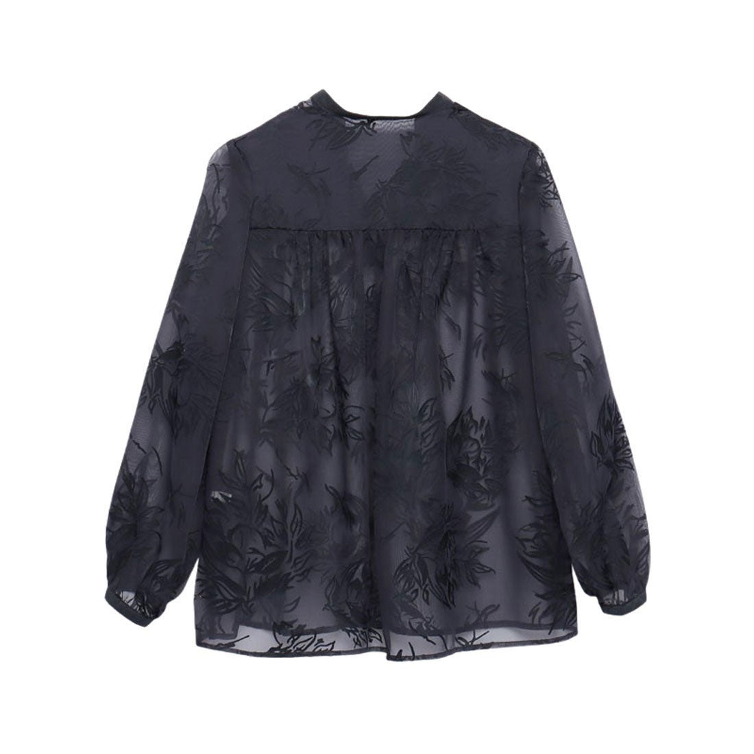 アニュアンス anuans スキッパーネックオパールブラウス （ECRU） -靴