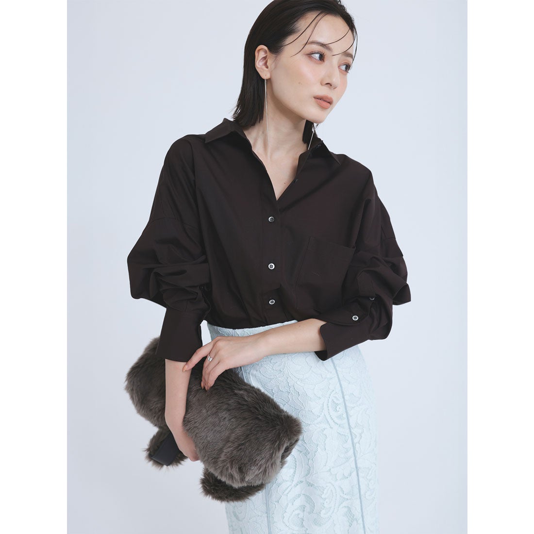 アニュアンス anuans スタンダードシャツ （PINK） - ファッション通販