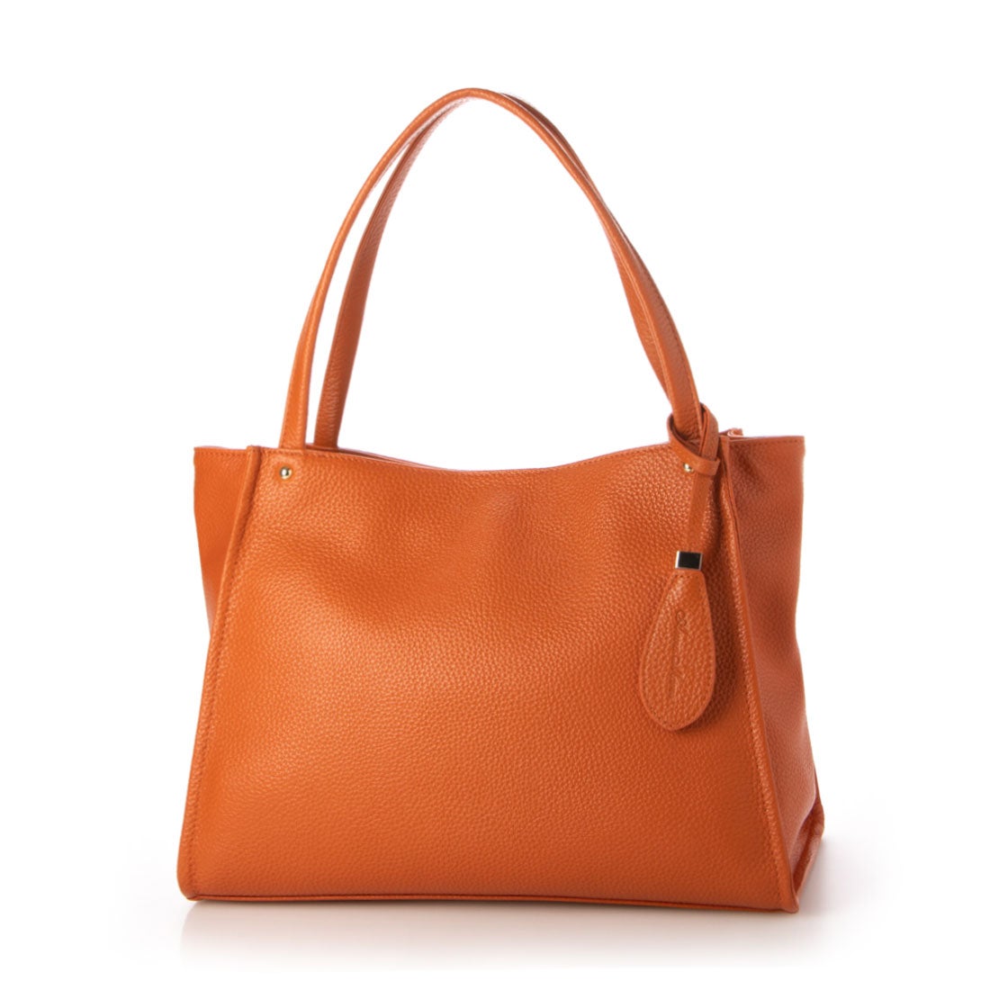 アンナマリー Anna Marie レザートートバッグ （オレンジ） -靴