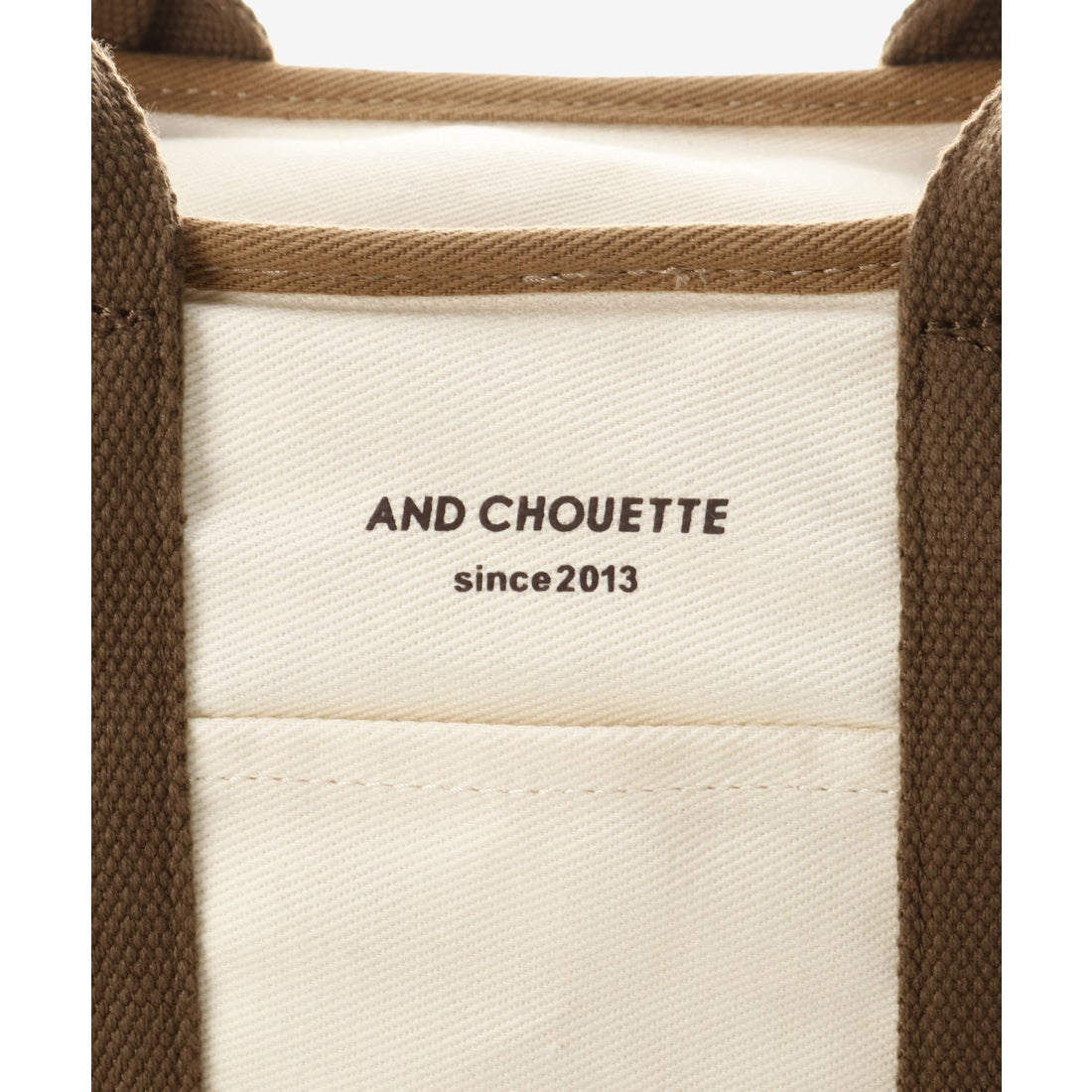 アンドシュエット 新色ロゴキャンバスバッグ【1609】【1610】 アンド