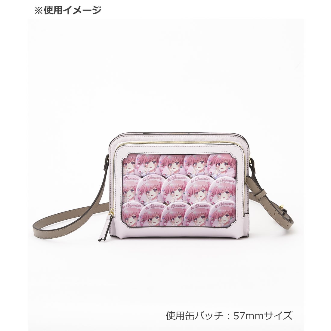 アンドシュエット & chouette 《推し事バッグ》クリアポケット付き