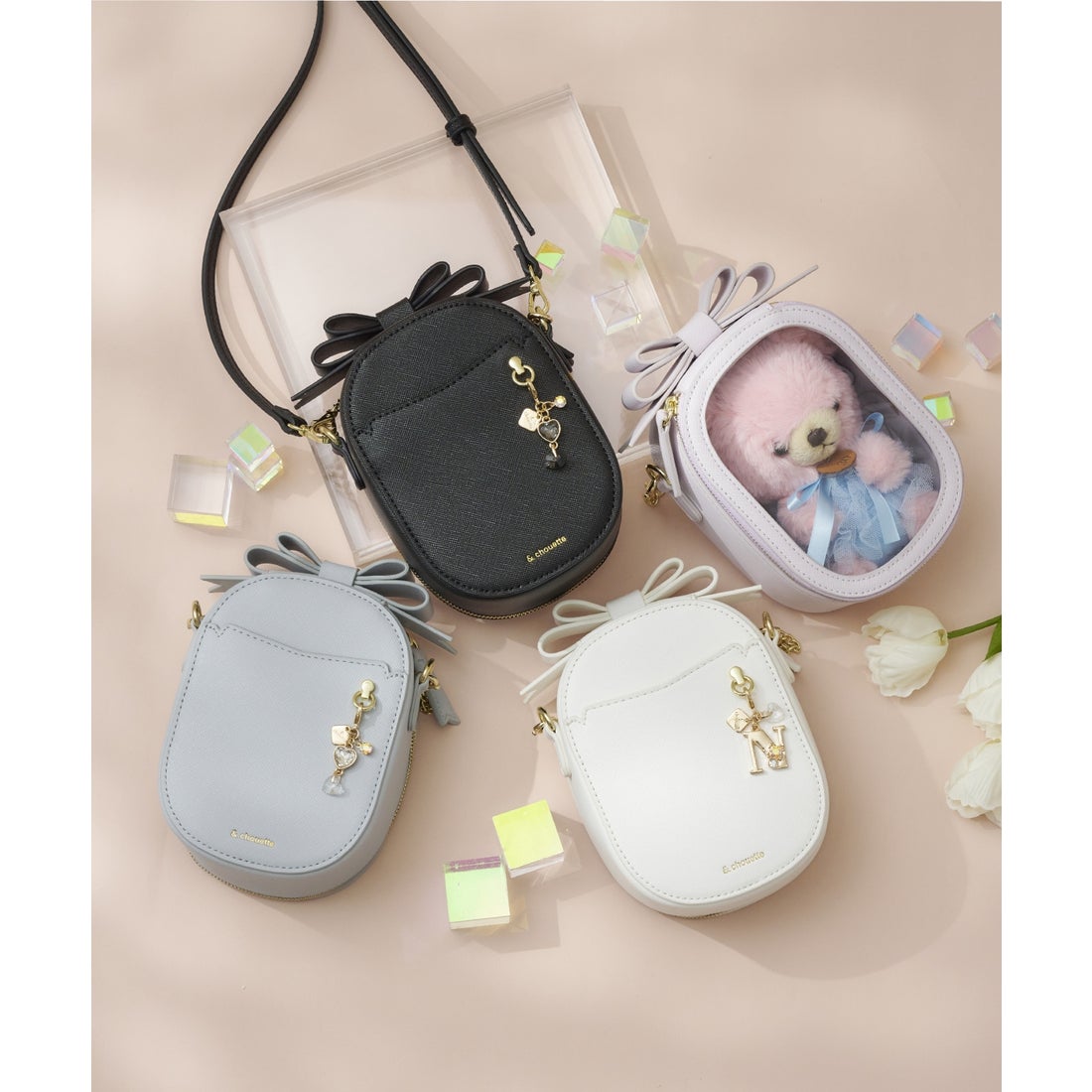 アンドシュエット & chouette 《推し事バッグ》クリアポケット付き