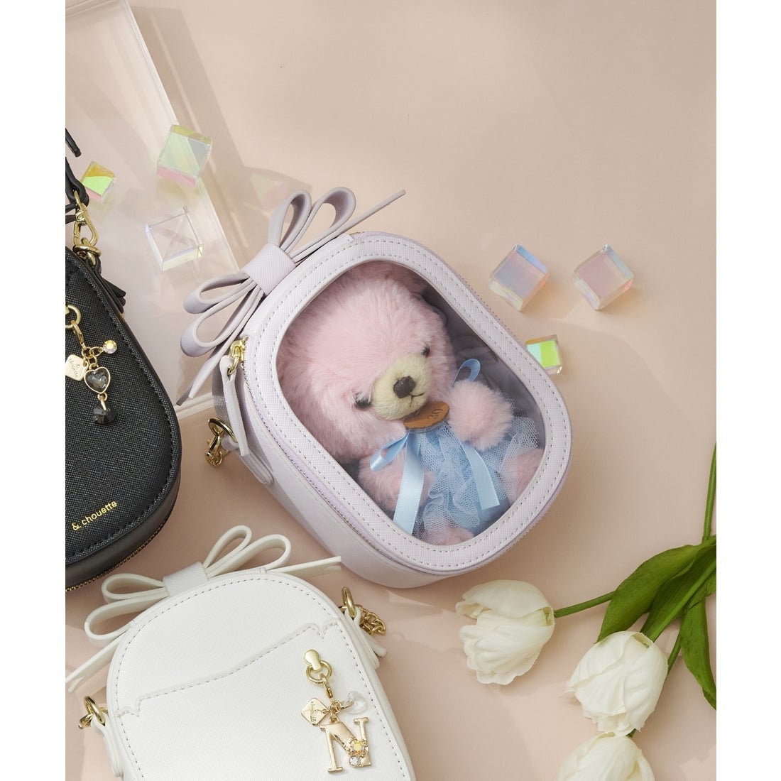 アンドシュエット & chouette 《推し事バッグ》クリアポケット付き