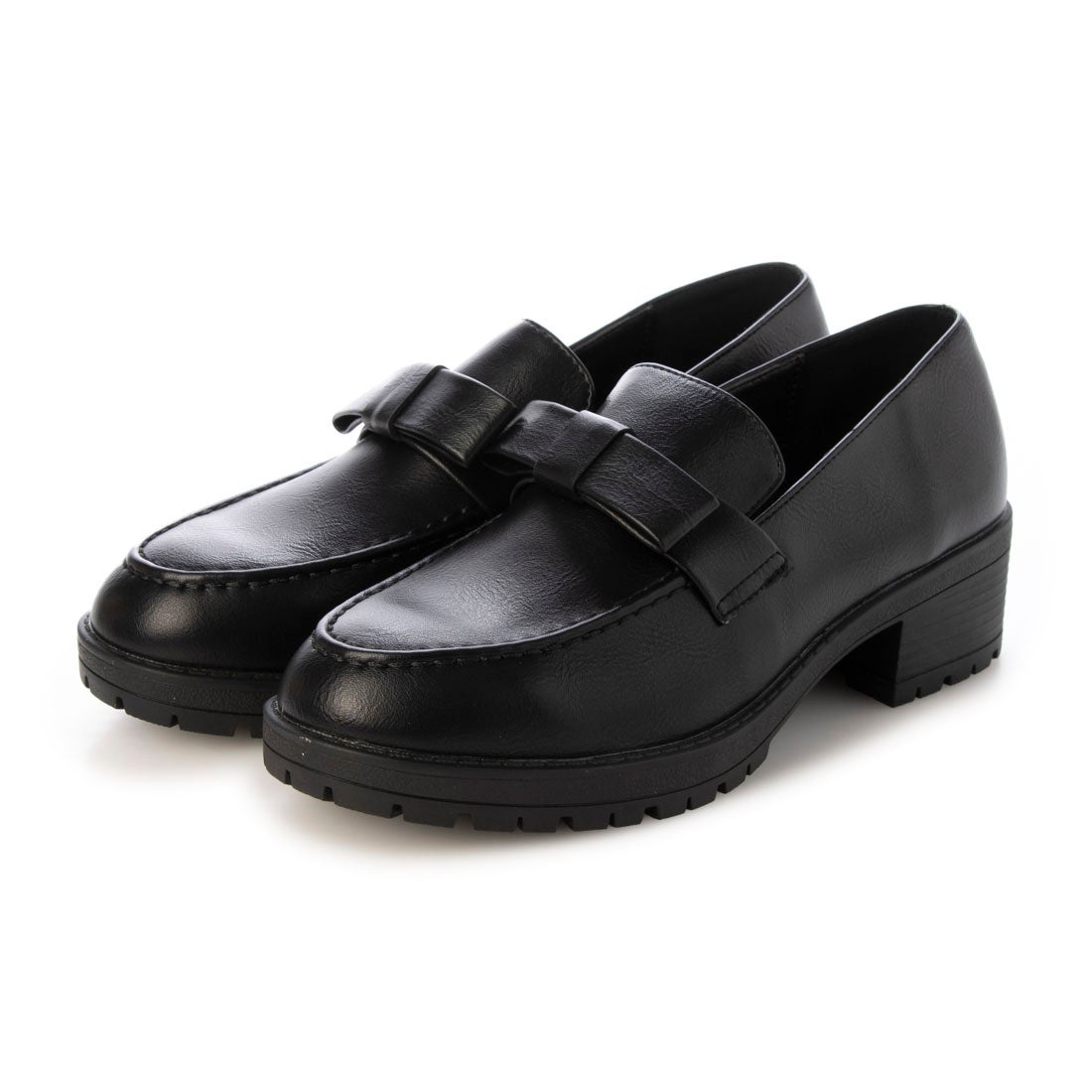 サンエープラスフェミニン AAA+ feminine ローファー リボンローファー