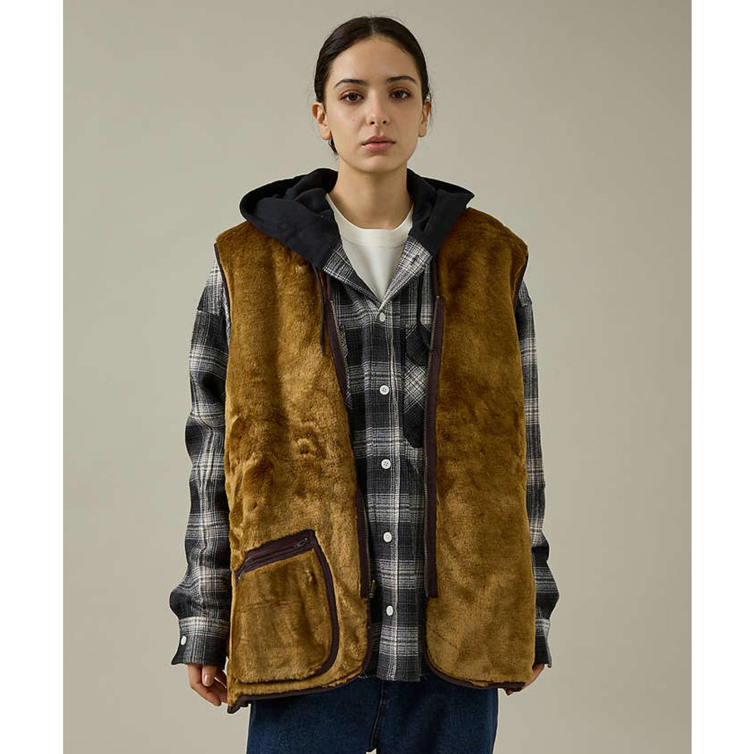 アバハウス ABAHOUSE 【BARBOUR / バブアー】リバーシブルファーベスト