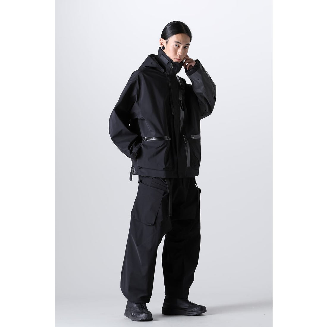 ACRONYM Interops Jacket 3L Gore-Tex Pro （Black/Black） - Osaka