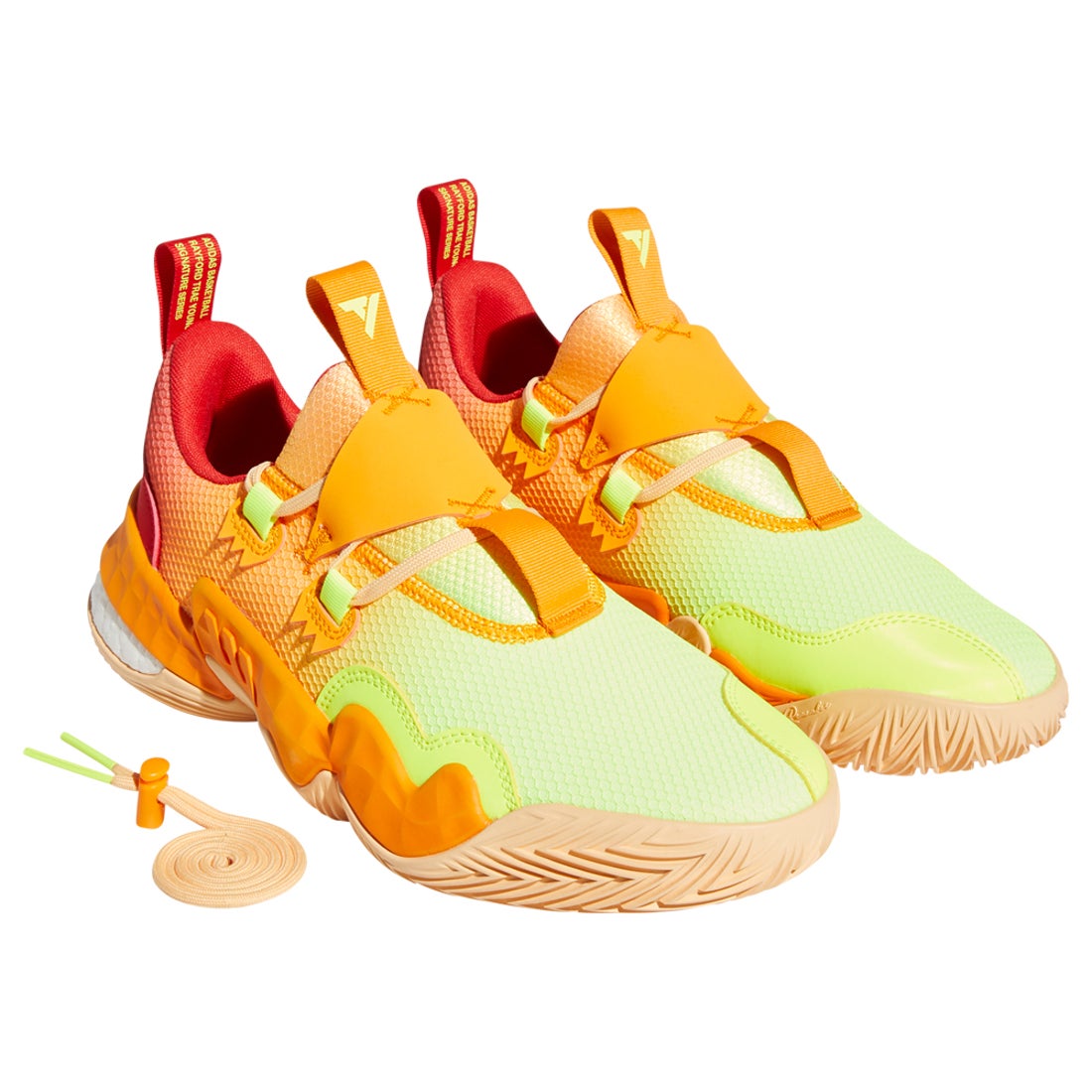 adidas アディダス Trae Young 1(オレンジ×レッド) GY0296 バスケット