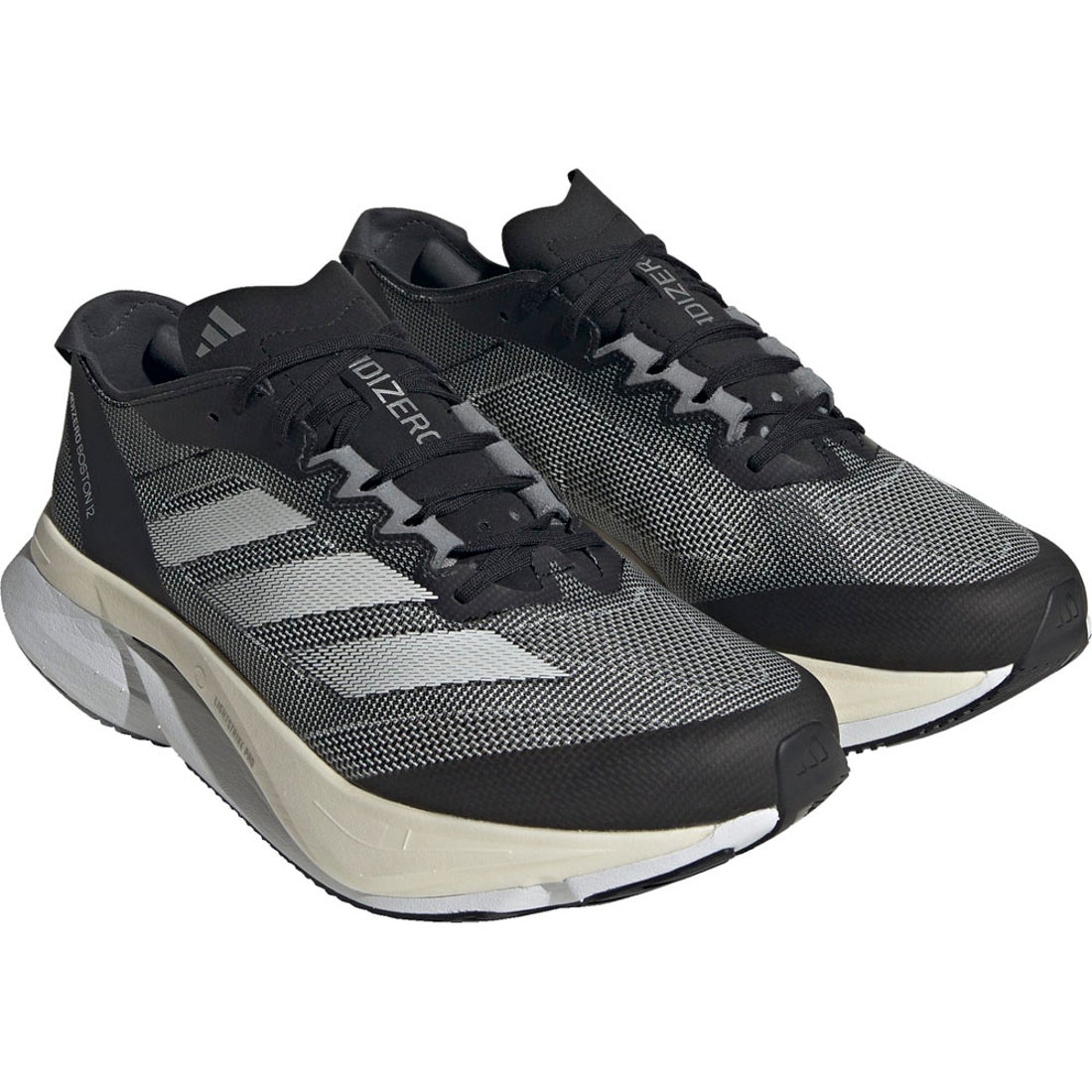 adidas アディダス ADIZERO BOSTON 12 WIDE(ブラック) LZT31 H03613