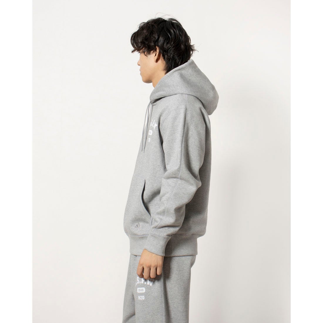 アディダス adidas メンズ スウェットパーカー M CLG 裏起毛