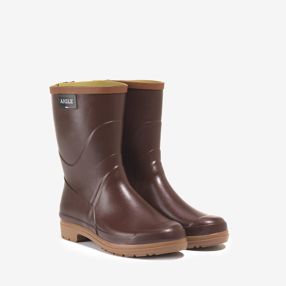 エーグル AIGLE ビソン2 ラバーブーツ （ライトブラウン） -靴