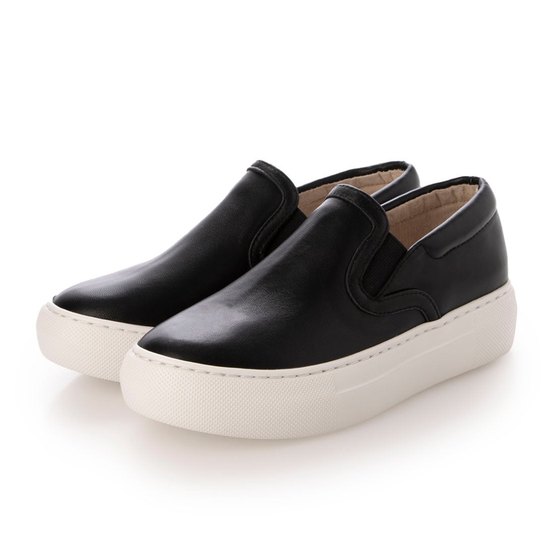 オールブラック ALL BLACK 【本革/軽量187g/カップインソール】レザー