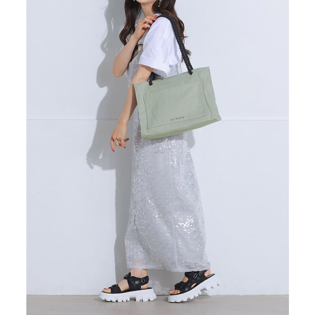 アルトローズ ALTROSE トートバッグ トート A4 a4 大きめ 大容量 マチ