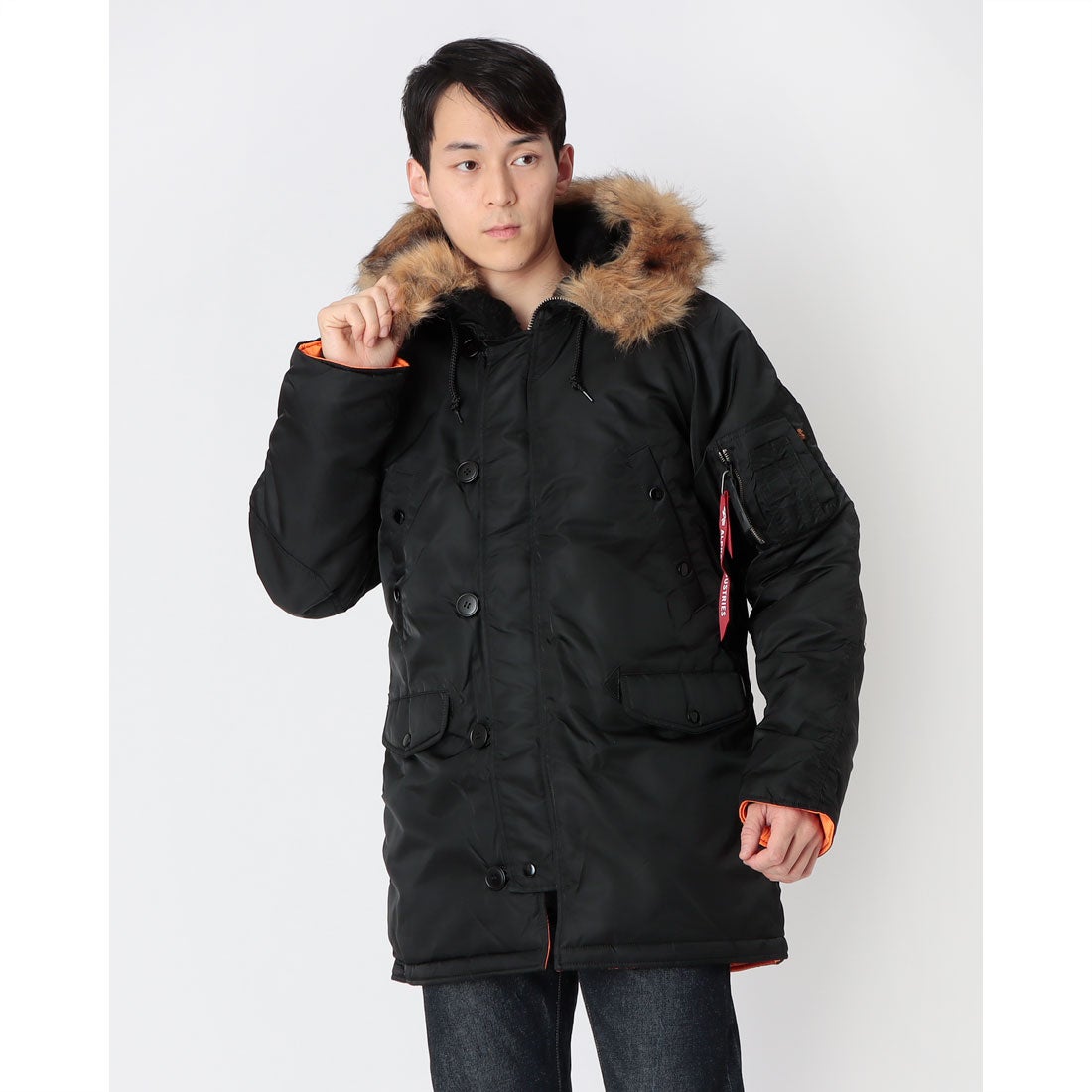 アルファ インダストリーズ ALPHA INDUSTRIES N-3B スリムフィット