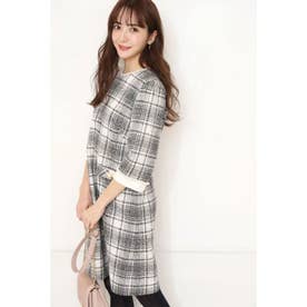 Apuweiser-riche ツイードパールワンピース （チェック